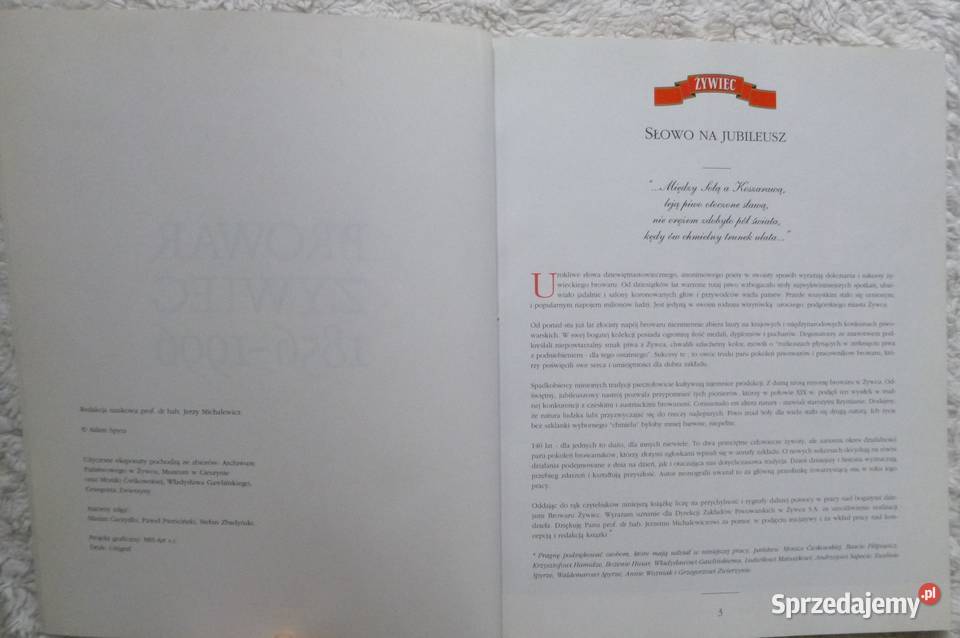 Browar Żywiec 18561996 Adam Spyra Warszawa