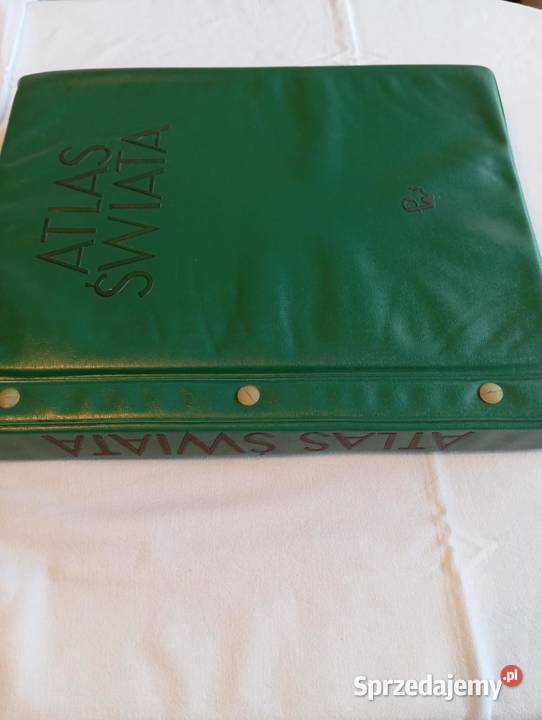 ATLAS ŚWIATA 1962 PWN duży Niemodlin