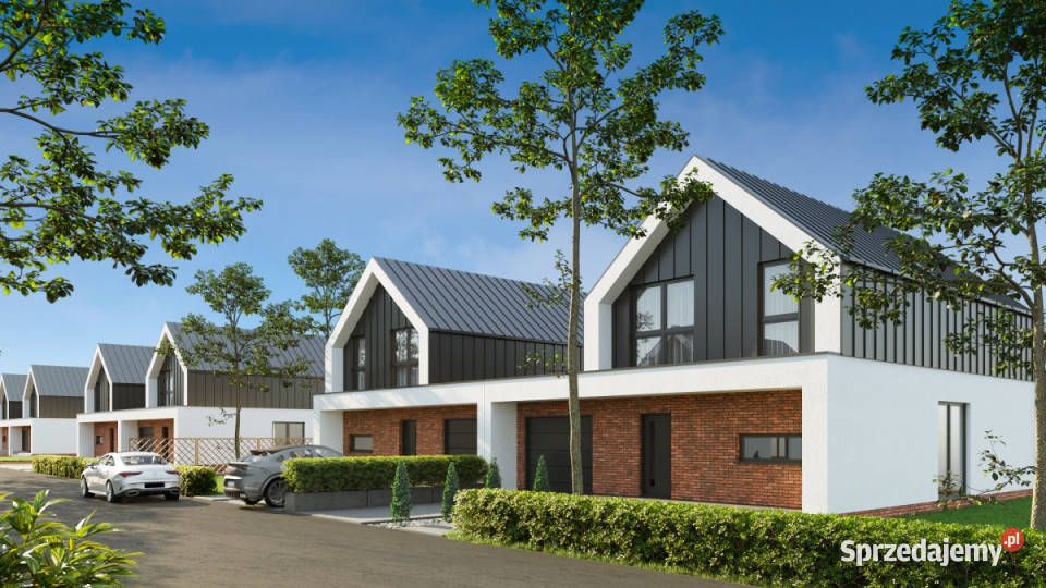 Domy na skraju Puszczy Kampinoskiej Stare Grochale