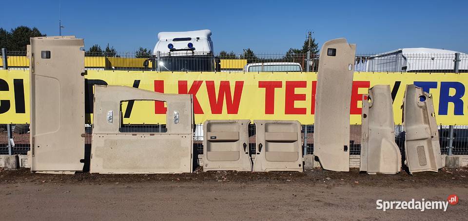 MERCEDES ACTROS MP4 TAPICERKA KABINY RÓŻNE TYPY Bieleń