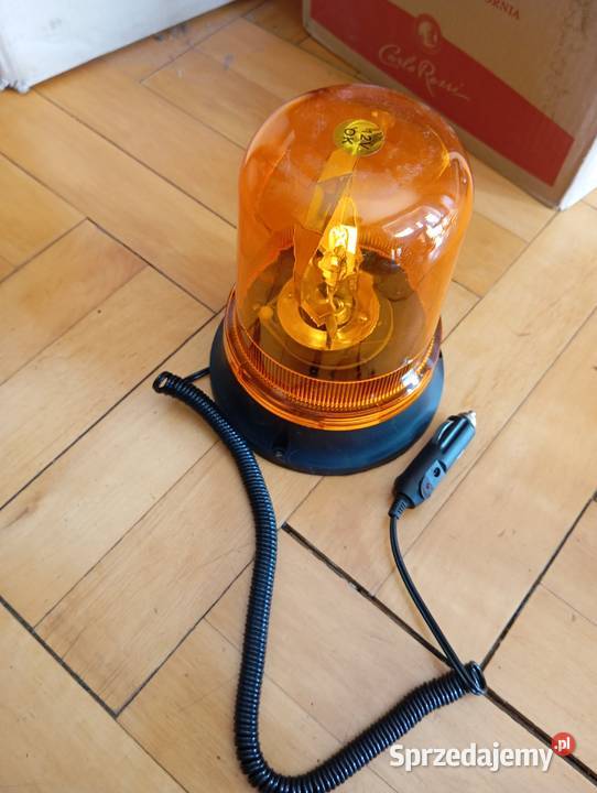 Kogut na magnes Żółte światło błyskowe 12V Oświetlenie Łódź