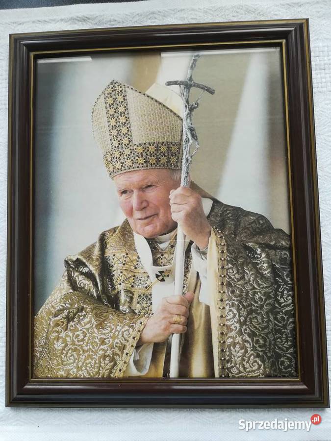święty obrazek wizerunek św Jana Pawła II papież Gdańsk sprzedam