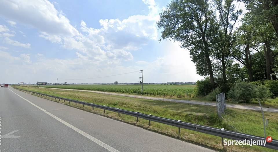 Działka autostradzie A1 pod banery reklamowe 62zł/m2 łódzkie Sójki