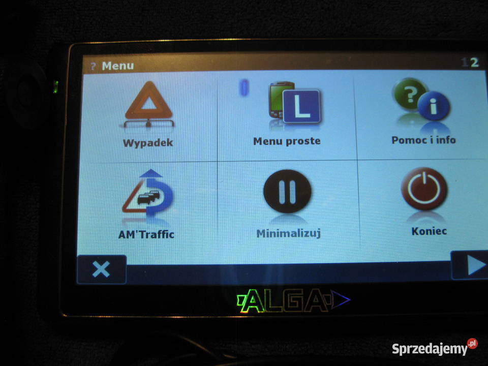 Nawigacja Alga 6005 BTHD 7 Ełk sprzedam