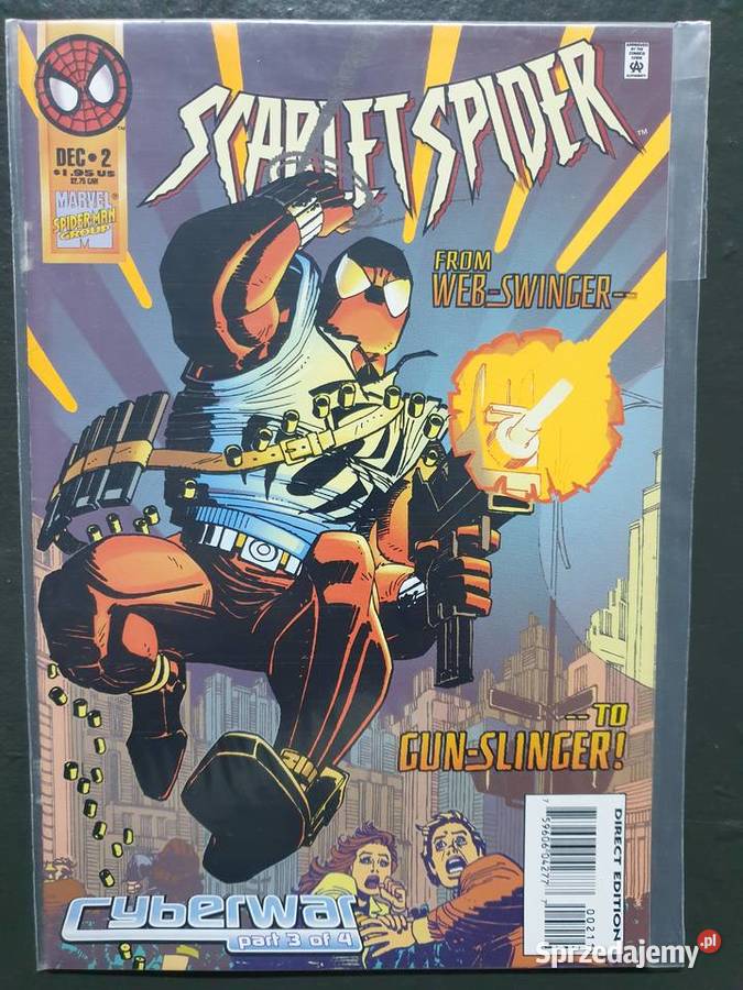 Scarlet Spider 5 komiksów Marvel USA SpiderMan Superbohaterowie Gdynia