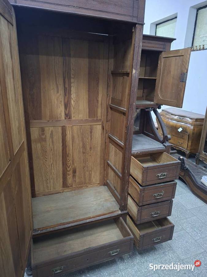 Stara szafa do renowacji Idealna do przedpokoju Szafy i garderoby