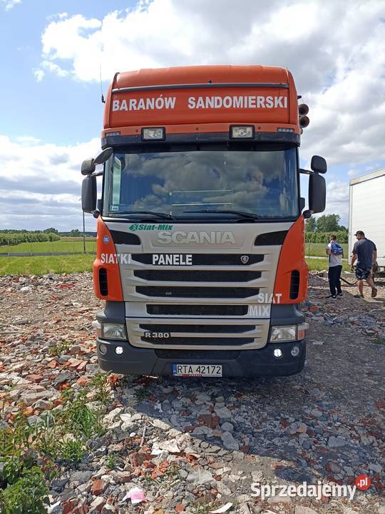 SCANIA R380 Tandem zestaw 2x77 JUMBO podkarpackie Baranów Sandomierski sprzedam