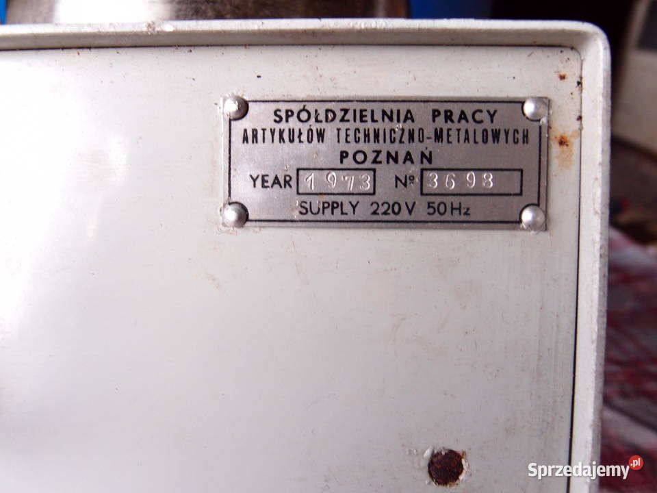 Polska Wirówka magnetyczna ATM MM4 z lat 70tych Łódź
