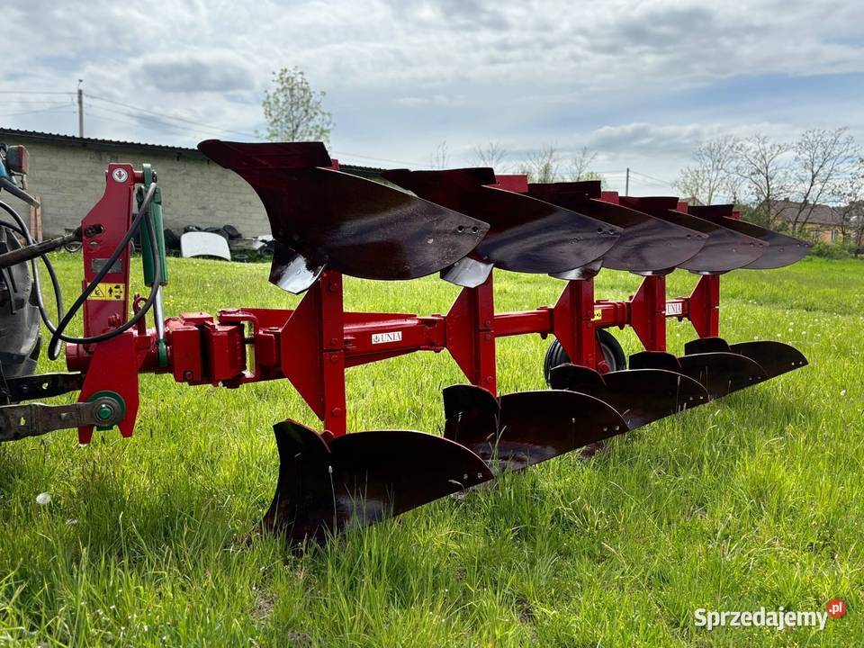 Pług UNIA 41 Obrotowy 5 skibowy Obracalny Iibis Wola Lubecka