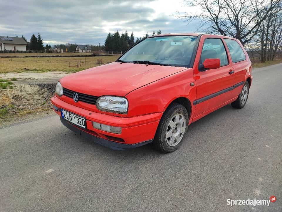 VW Golf 3 BON JOVI klima 18 LPG Hatchback Kozłówka sprzedam