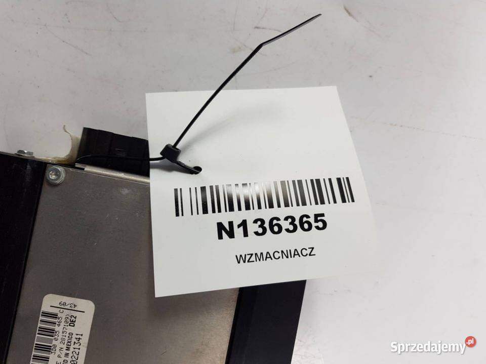 WZMACNIACZ 3D0035456C VW PHAETON Pozostałe Lipno
