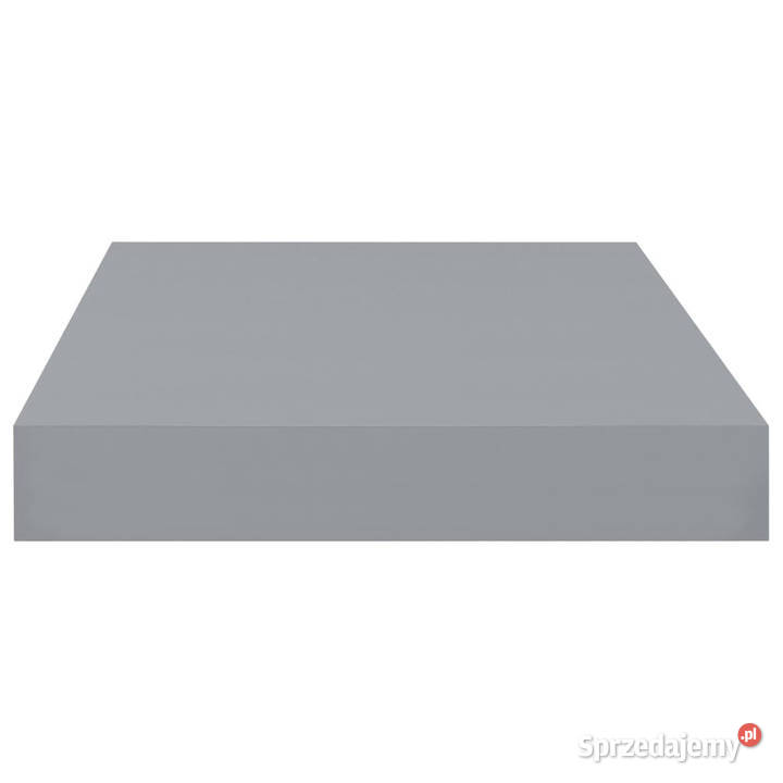 Półka ścienna szara 40 x 23 x 38 MDF WM323847 Warszawa