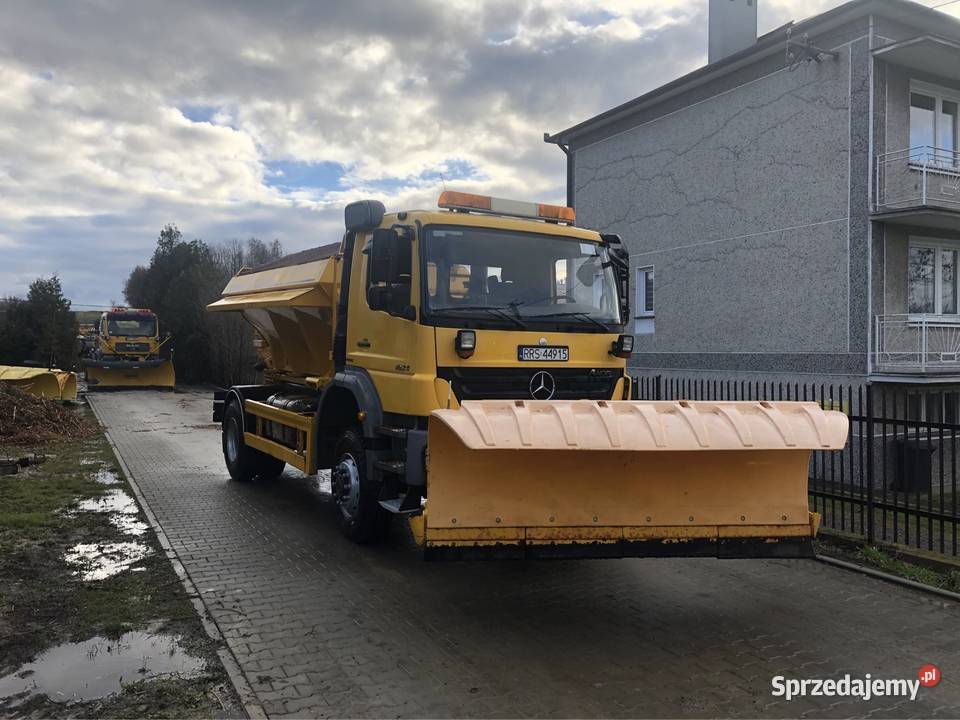 Mercedes Axor 4x4 2011 euro5 piaskarka solarka Ropczyce