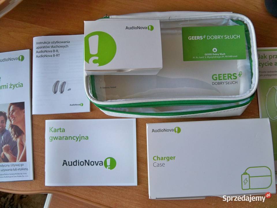 Aparat sluchowy AudioNova B3R Lewy Ładowarka