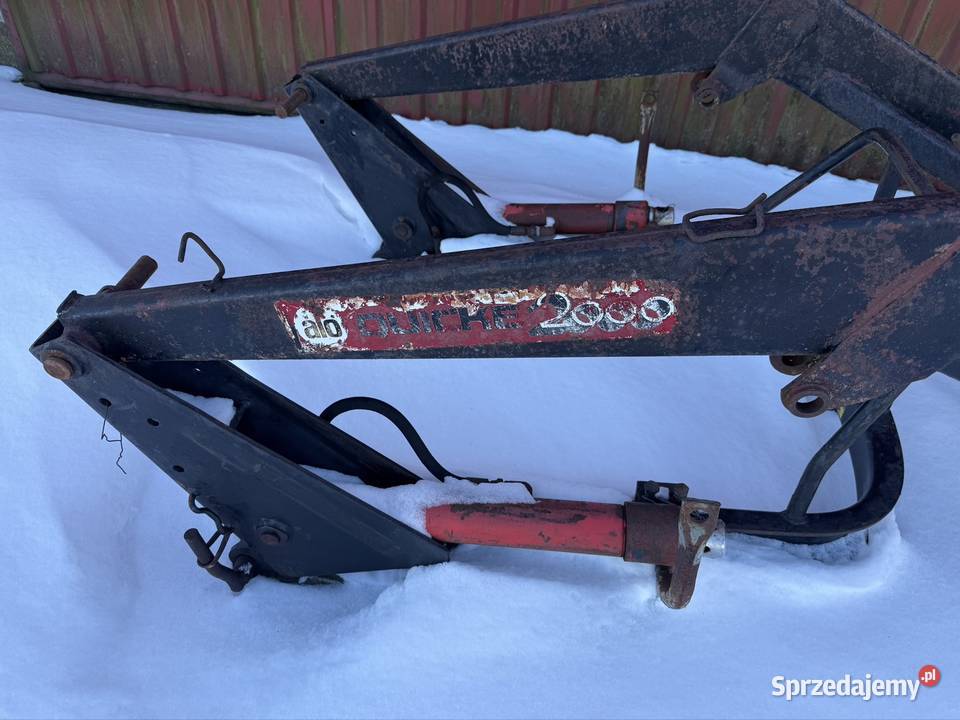 Ładowacz czołowy tur quicke 2000 3 sekcyjny kujawsko-pomorskie Wielka Klonia