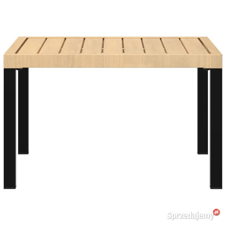 Ogrodowy stolik kawowy czarny 65x65x40 WM4008573 Warszawa sprzedam