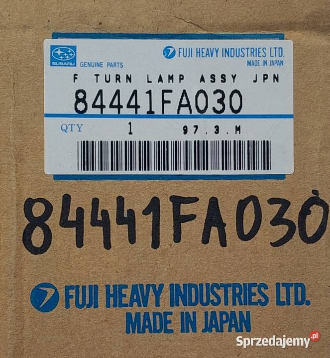 KIERUNKOWSKAZ BOCZNY LEWY SUBARU IMPREZA 9300 Mielęcin sprzedam