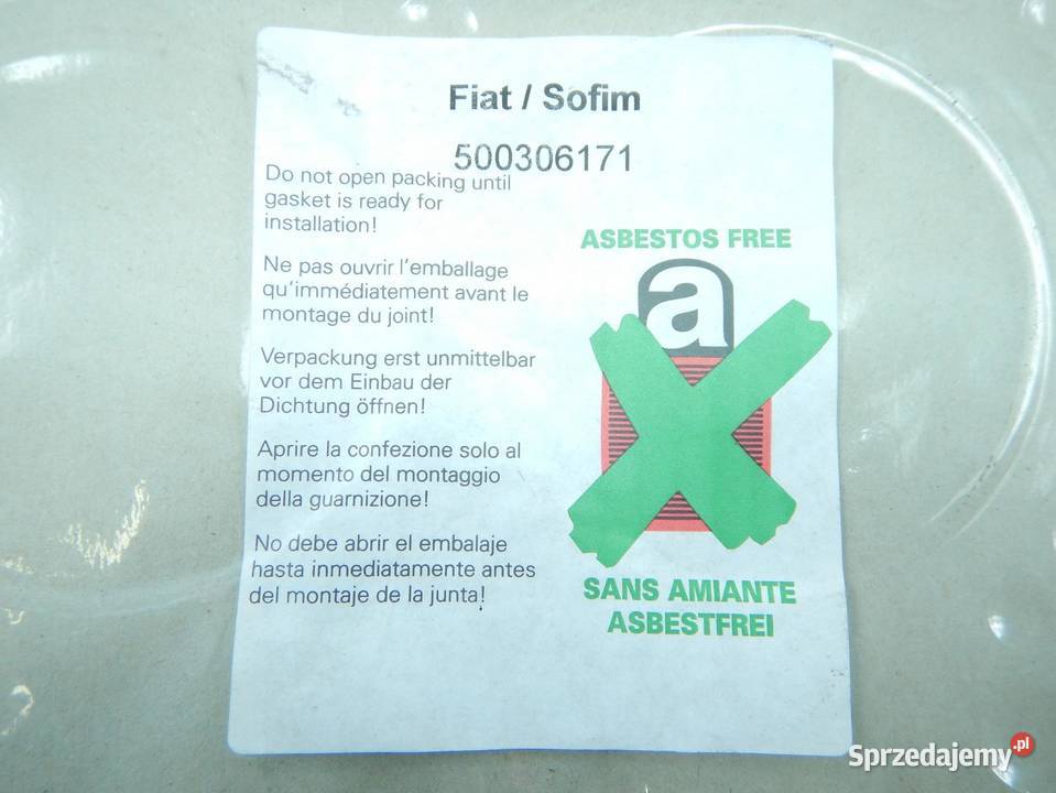 USZCZELKA GŁOWICY DUCATO JUMPER BOXER 28 D ASO