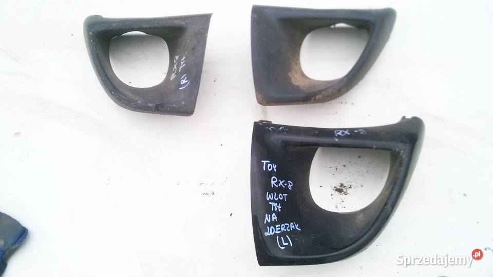 MAZDA RX8 RX8 ZAŚLEPKA PRAWA LEWA WLOT dolnośląskie Wrocław