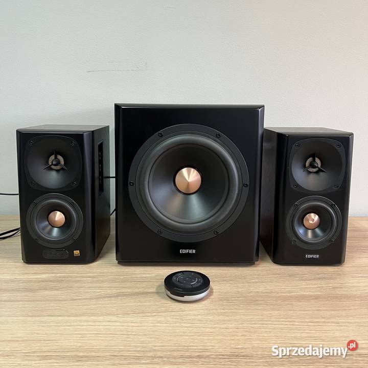 Zestaw Edifier głośniki 21 aktywny subwoofer Elektronika Wrocław