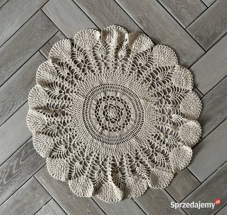 Obrus serwetka serweta szydełko 70x70