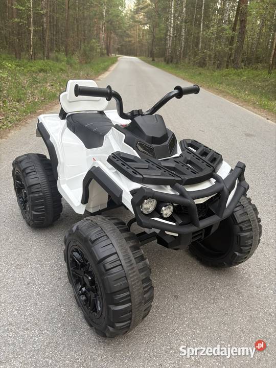 Quad elektryczny dzieci ATV biały Byków sprzedam