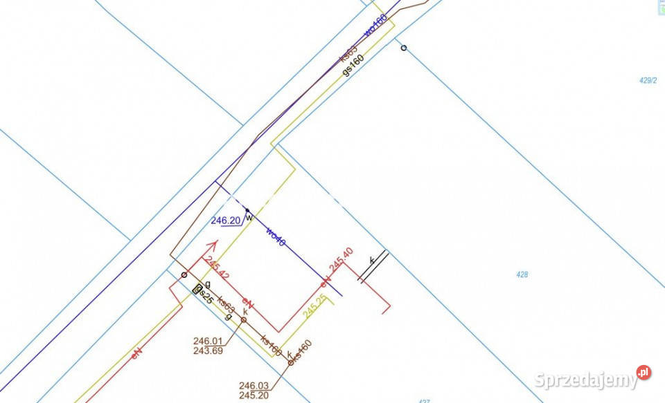 sprzedaży gruntu Modlniczka Słoneczna 1800 siedliskowa