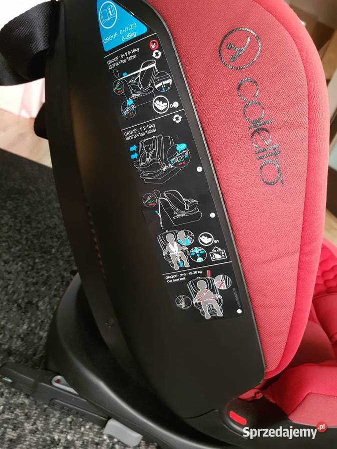 Fotelik colleto logos isofix 360 ISOFIX łódzkie Łowicz