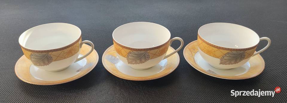 Porcelana angielska filiżankaspodek Windsor Pruszków