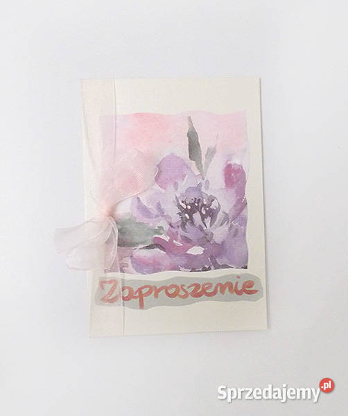 pastelowe zaproszenia ogólne zaproszenia bez Białystok