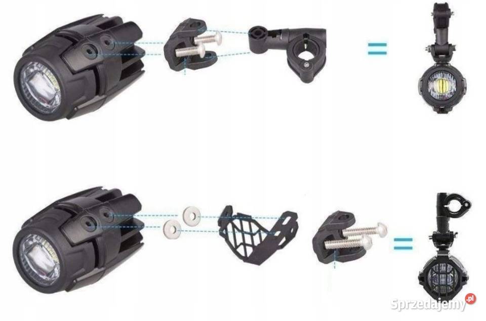 Halogeny led bmw gs 1200 ktm 1190 dl 1000 v Reflektory i halogeny Bochnia