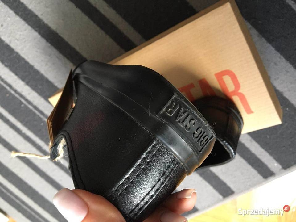 NOWE trampki big star czarny Konin