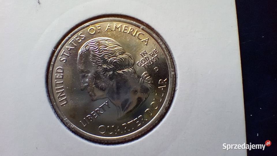Stare monety 14 dolar 2001 Vermont USA hologram Lesko