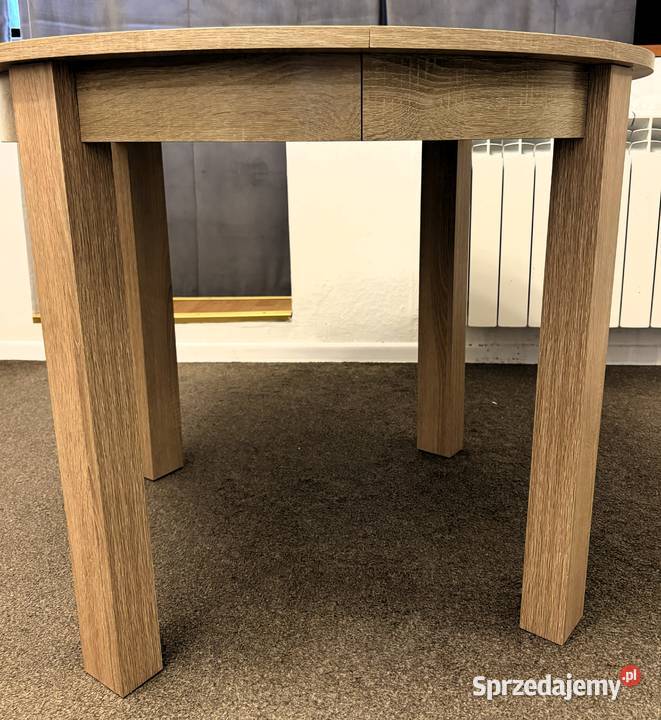 Okrągły rozkładany stół 4 krzesła Szczecin sprzedam