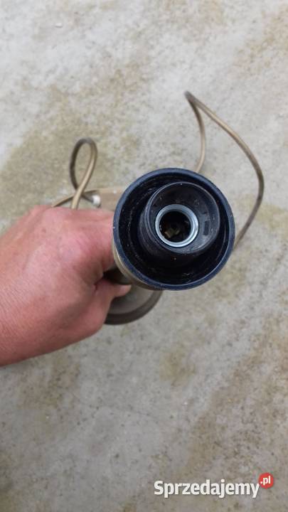 Stara mosiezna lampka na biurko brak klosza dolnośląskie Lubań