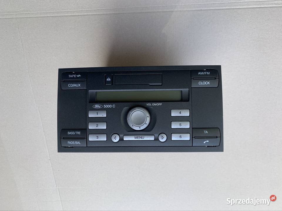 6S6118K876 radio fabryczne ford fiesta mk6 lift zachodniopomorskie Szczecin