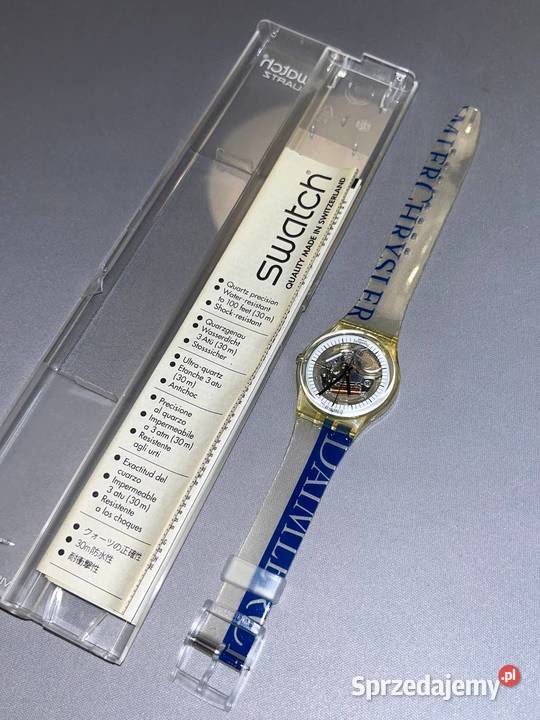 Swatch GZ157 DAIMLER CHRYSLER z roku 1998 Warszawa