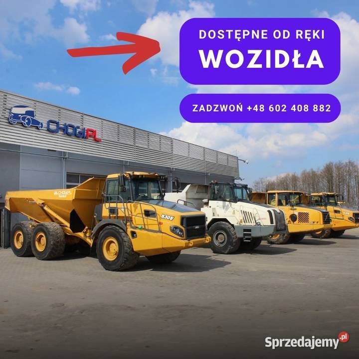 Wynajem maszyn budowlanych i pojazdów podlaskie