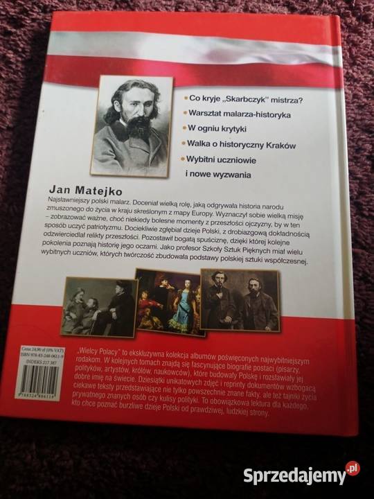 Wielcy Polacy 12 Jan Matejko Rok wydania 2007 Nagradowice sprzedam