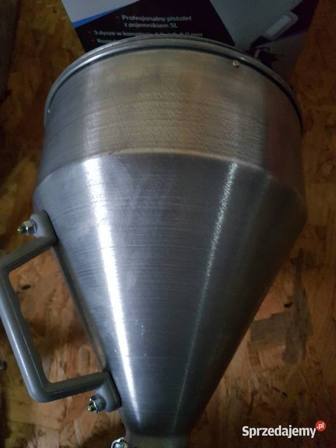 PISTOLET DO TYNKOWANIA Malowania Metal SILVER Pneumatyczne Głogowa