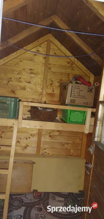 Drewniany duży domek dzieci na działkę Domki drewniane małopolskie Tarnów sprzedam