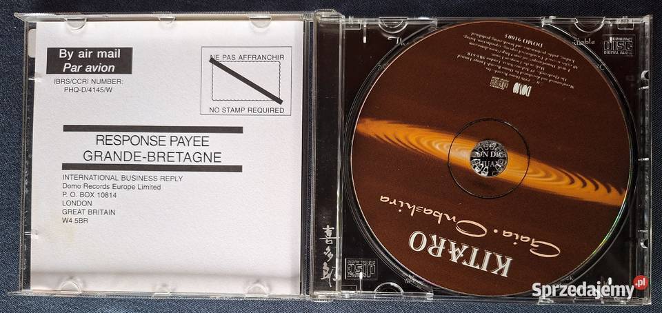 Kitaro Gaia Onbashira CD etno/folk Kraków