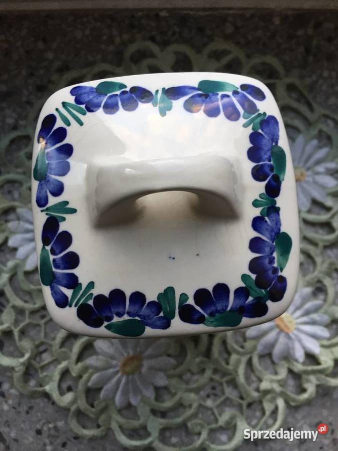 Ceramika Włocławek fajans malowany ręcznie Warszawa