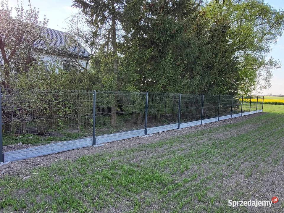 montaż ogrodzeń z panelu 3d montaż Baboszewo