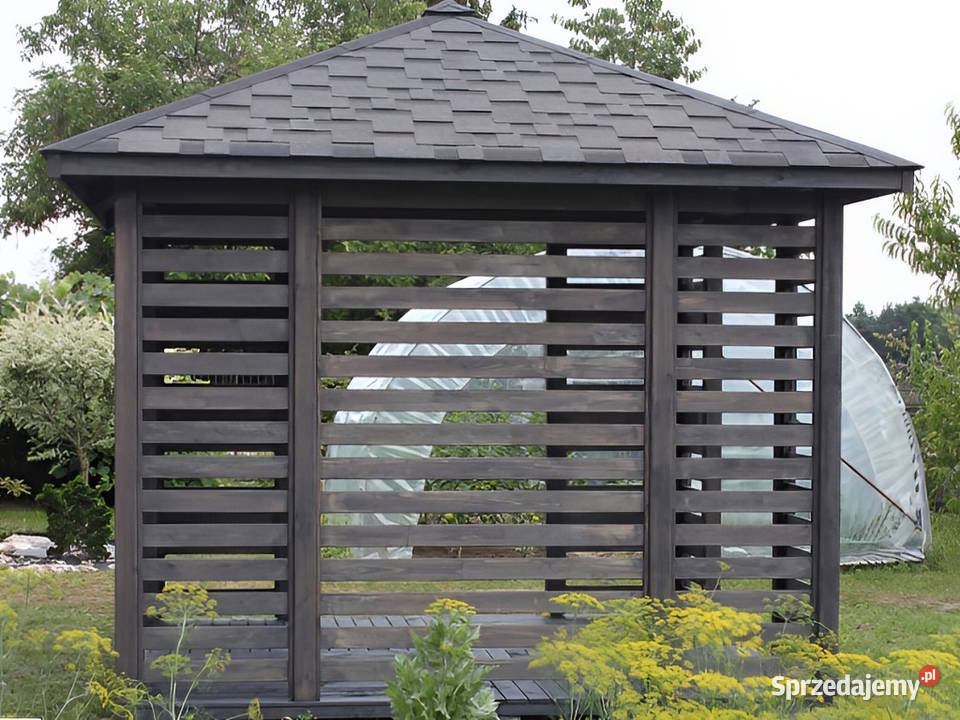 ALTANA 24 3x3 OGRODOWA DREWNIANA KWADRAT ALTANKA Parzymiechy sprzedam