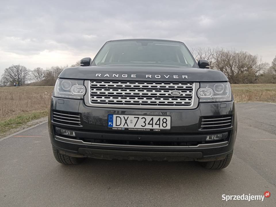 Elegancka dzielnica Londynu Range Rover Vogue 44 237000km Wrocław