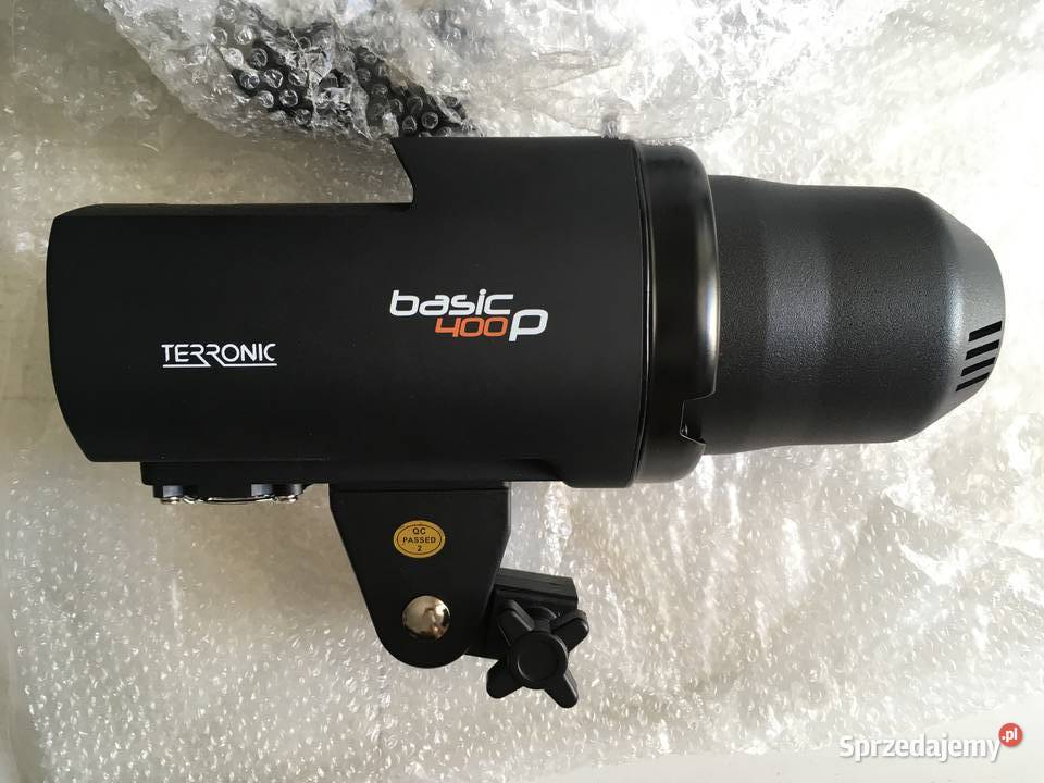 Terronic Basic 400p stan idealny komplet softbox Warszawa