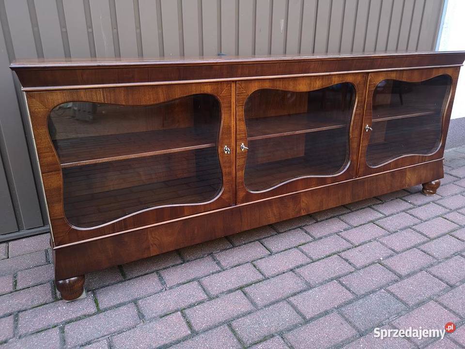 Komoda ARTDECO Orzech RTV Niska Unikat 170 Stara sprzedam