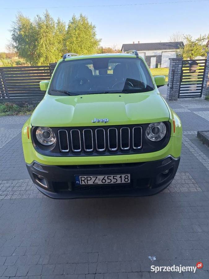 Jeep Renegade 2018 4 x 4 24 benzyna światła przeciwmgielne Przeworsk