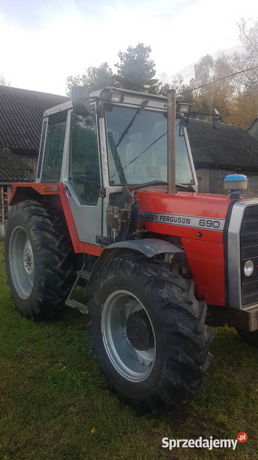Ciągnik Massey Ferguson 690 turbo z turem Ferguson Sokółka